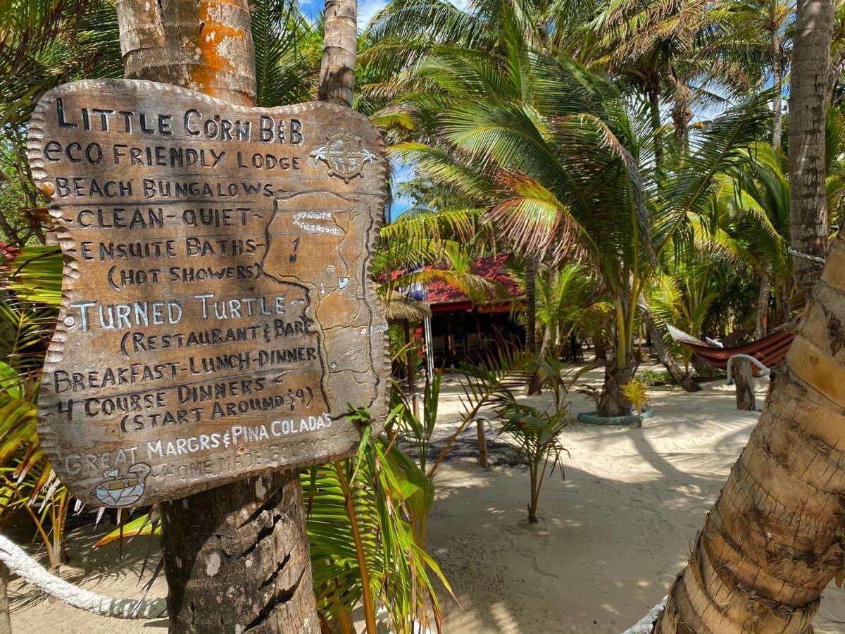 Little Corn Island Beach And Bungalow Exterior photo